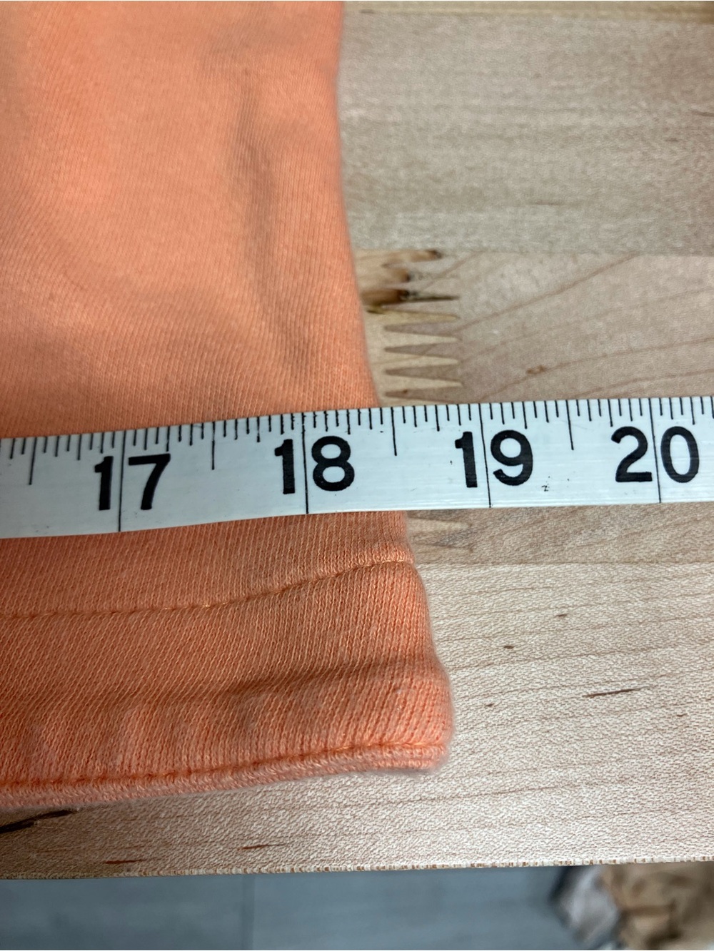 Comfortable Peach Button-Front Short Sleeve Top - Picture 10 of 12